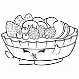 Shopkins Coloring Pages Printable Shopkin Fruit Salad Tart Color Kids Drawing Season Print Fifi Pop Colouring Exclusive Cute Adults Sheets sketch template