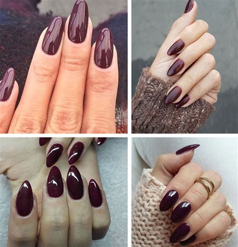 Burgundy Nails 45 Nail Designs For Different Shapes And Shopping Ideas