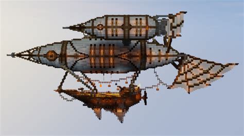 steampunk airship minecraft map