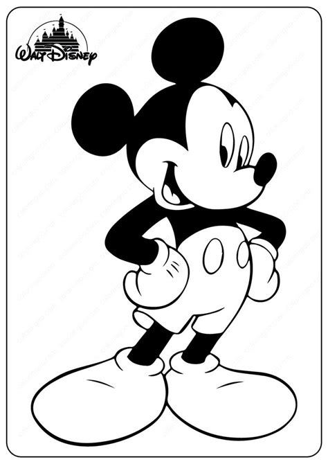 mickey mouse  coloring pages imagens de mickey mouse arte