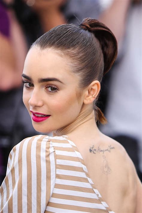 lily collins cannes stripes and sequins lainey gossip