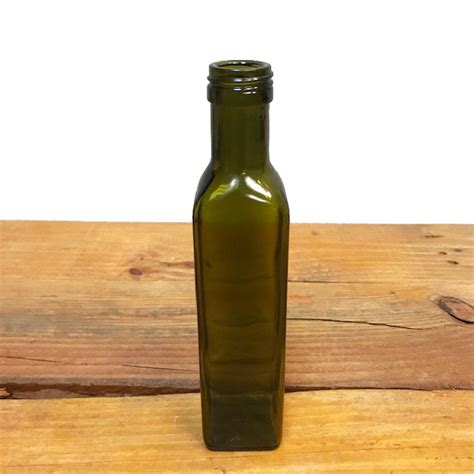 discontinued  ml marasca bottle antique green screw top  cap singles  pack