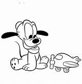 Pluto Baby Disney Coloring Pages Disegni Colorare Da Para Colorear Gratis Dibujos Dibujo Disegno Topolino Negro Bebe Blanco Pintar Di sketch template