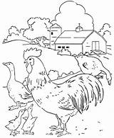 Coloring Pages Farm Printable Preschool Popular sketch template