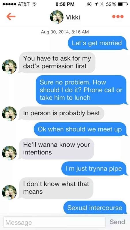 the 33 worst best tinder pickup lines of all time