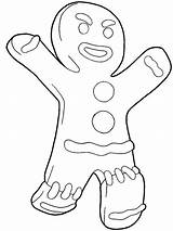 Shrek Gingerbread Drawinghowtodraw Vilka Getdrawings sketch template