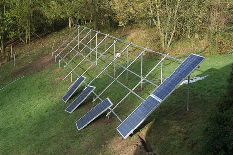 diy ground mounted solar panel installation  community solar projects  power  solar