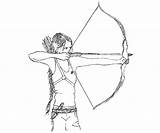Hunger Arrows sketch template