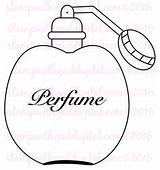 Perfume Template sketch template