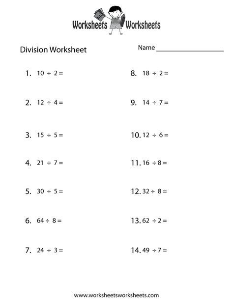 division practice worksheet worksheets worksheets