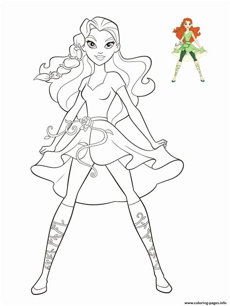 dc superhero girls coloring pages coloring home