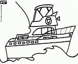 Barco Polizeiboot Barcos Deportiva Kleurplaten Barche Recreo Embarcación Polizei Lancha Motora Barca Bote Desenhar Stampare Patrullera sketch template