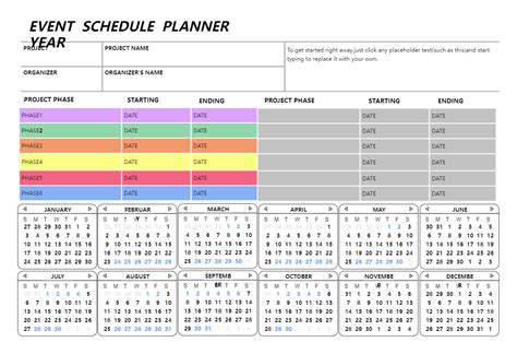blank yearly calendar edrawmax templates