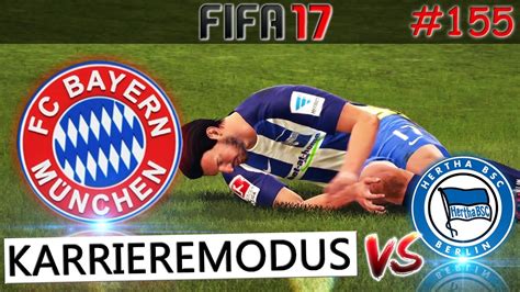 fc bayern münchen vs hertha bsc berlin fifa 17 karrieremodus 155