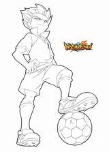 Inazuma Eleven Axel Blaze Websincloud Actividadesimpressao Tornade Feu Pequescuela Disegnare Elf Facili Tsubasa Tigre Cosas Desenhar Crianças Gemt Goku sketch template