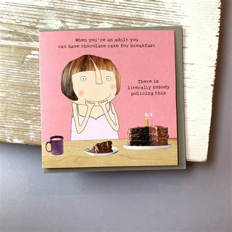 When Youre An Adult… Greetings Card By Nest