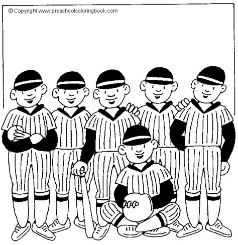 team coloring pages
