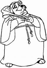 Mischief Priest Coloring Drawing Disney Friar Tuck Getdrawings Robin Hood Getcolorings sketch template
