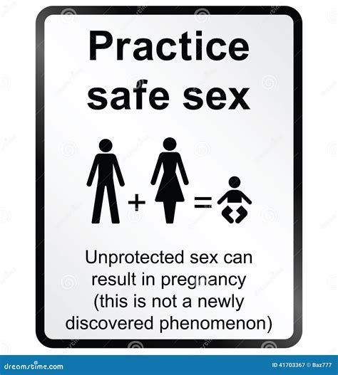 hinweiszeichen des praxis safen sexes vektor abbildung illustration von lehrreich wiedergabe