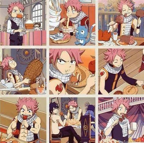Natsu U Eat Too Much But Its Cool Cus I Do Too Fairy Tail Anime