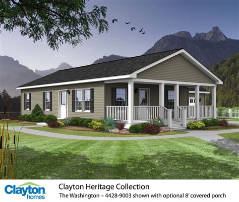 washington   sect clayton homes modular home floor plans double wide home