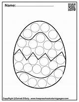 Coloring Dot Marker Spring Pages Preschool Printable Do Kids Egg Printables Easter Activity Markers Pdf Set Bunny Activities Flower Talkies sketch template