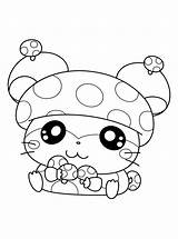 Kleurplaten Hamtaro Kleurplaat Hamster Dieren Schattige Ausmalbilder Coloriages Tekeningen Animaatjes Animaux Animes Kleine Mewarn15 Malvorlagen Kerst sketch template