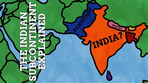 names   indian subcontinent explained youtube