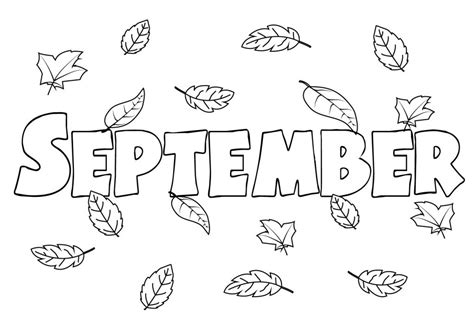 september coloring pages  print creative hobby place