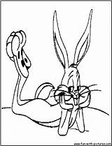 Bunny Bugs Coloring Pages Page5 Elmer Fudd Finger Fun Prints Printable Print Kids Getcolorings Color Colouring Colourin sketch template