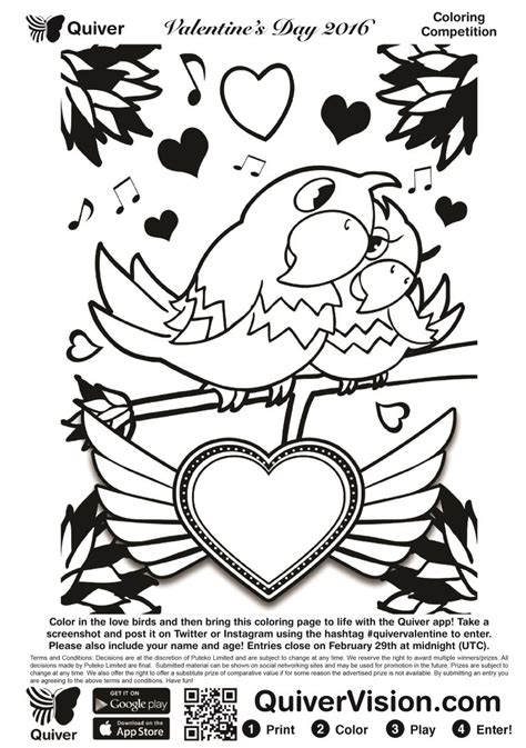 diary   techie chick quivers augmentedreality valentines coloring