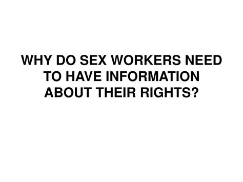 Ppt Building Knowledge Among Sex Workers And Human Rights Powerpoint