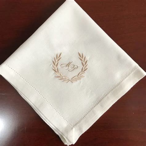 personalized napkins white napkins custom dinner napkin wedding party napkins send logo