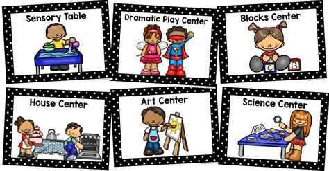 center signs  preschool pre  classroom prekinders preschool