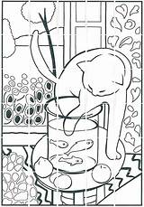 Matisse Henri Artprojectsforkids Collaborative Quadri Artes Visuales Goldfish Imgeditor Farbkreis Recreate Elementare Bright Famosi Dipingere Murale Cuadros Gq Delaney sketch template