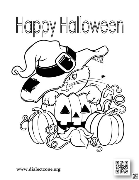halloween  coloring contest dialect zone international