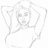 Jenner Kylie Drawing Painting Getdrawings sketch template