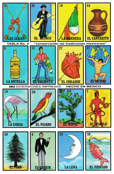 printable loteria cards png kids adventures