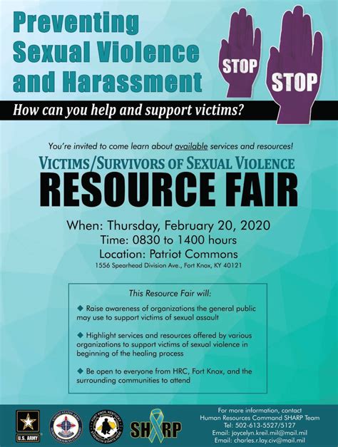 Hrc To Host Victims Survivors Of Sexual Violence Resource Fair Feb 20