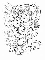 Coloring Pages Girl девочка Girls раскраска Kids Print Adult sketch template