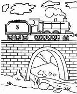 Coloring Engine Tunnel Pages Steam Kids James Train Tank Thomas Color Drawing Print V8 Printable Draw Friends Drawings Getcolorings Getdrawings sketch template
