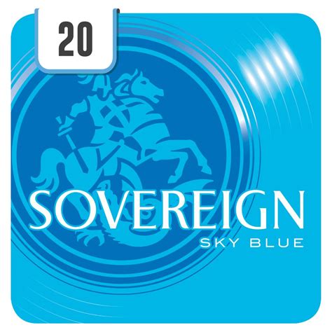 Sovereign Sky Blue 20 Cigarettes Bb Foodservice