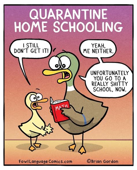 comic  homeschooling kids funny comics  parents social distancing  kids