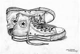 Sketch Star Converse Fashion Drawing Shoes Wallpaper Easy Stars Sneakers Shoe Chuck Taylor Rfh Show Wordpress 2010 Pencil Tattoo sketch template