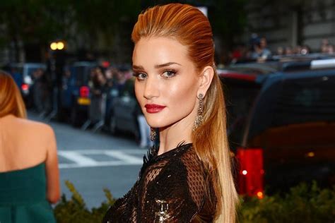 rosie huntington whiteley shows sideboob in nearly naked