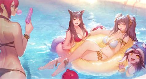 League Of Legends Pool Party Download Wallpaper Engine