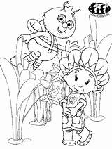 Fifi Flowertots Coloring Pages Fun Kids sketch template