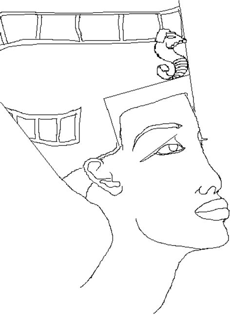 colour queen nefertiti