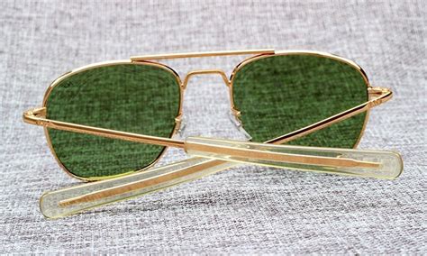 Hot Fashion Army Military Sunglasses Ao Aviator Glasses Eyewear Lenses