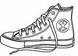 Converse sketch template